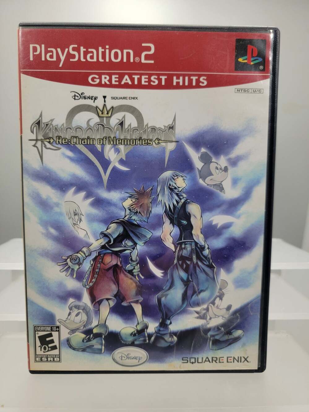 Kingdom Hearts Re Chain of Memories PlayStation 2 Greatest Hits PS2 w/Manual CIB